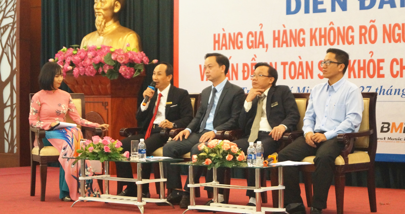 Ông Nguyễn Viết Hồng, Tổng giám đốc Vina CHG chia sẻ về việc chống hàng giả trong thời đại công nghệ số.